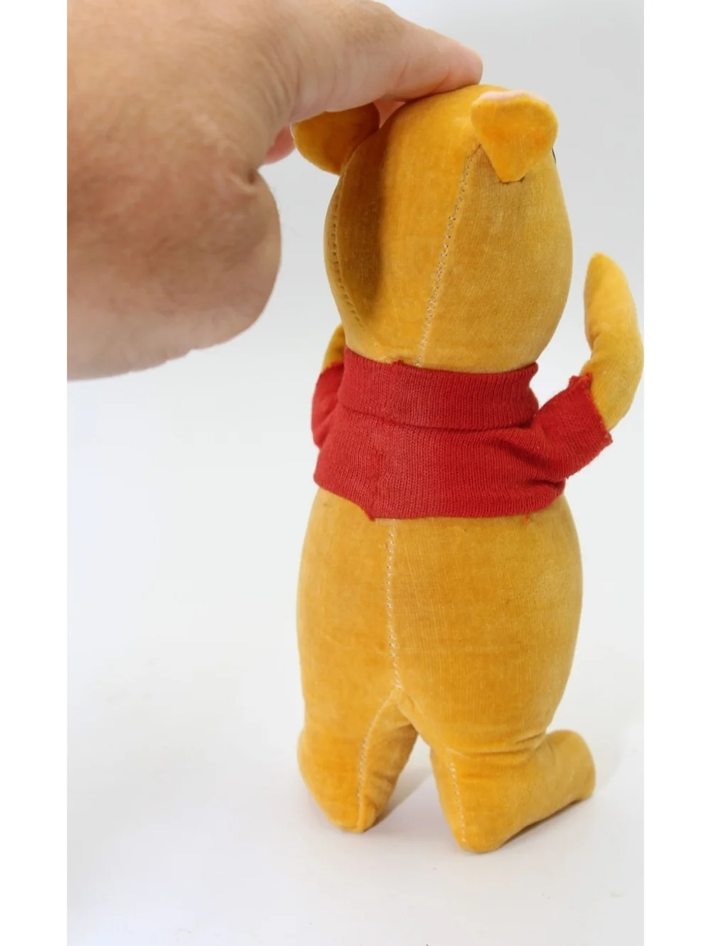 VTG 1960's Disney Sears Gund Winnie the Pooh Saw Dust Filled Corduroy Plush Doll